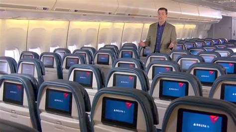 Delta Airlines: On Board Cabin Tour - YouTube