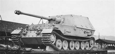 Ferdinand Elefant Tank Destroyer rail transport | World War Photos