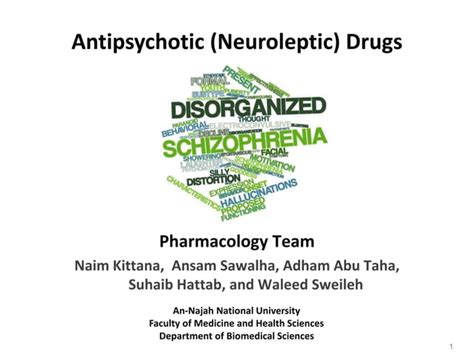 Pharmacology I, Antipsychotic (Neuroleptic) Drugs NK-Trimmed.pptx