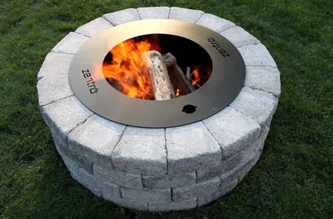 Smokeless Fire Pit Insert | Stainless Steel Firepits for Patio