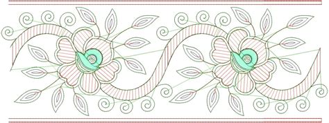 20+ Fantastic Ideas Modern Saree Border Design Drawing - Sarah Sidney Blogs