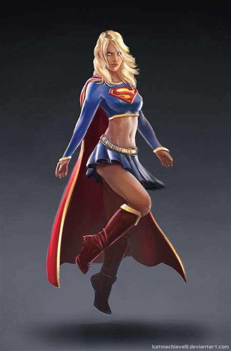 Supergirl commission by katmachiavelli on DeviantArt