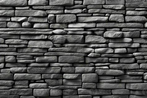 Black stone wall texture, AI generative 31617045 Stock Photo at Vecteezy