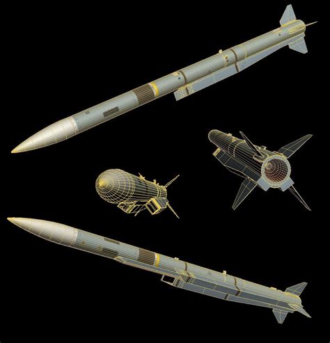 Meteor Missile - 3D Model by Akela Freedom