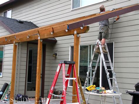 Patio Roof | Patio roof, Building a deck, Building a pergola