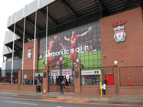 Anfield Road, Liverpool FC, Liverpool, Stadium Wallpapers HD / Desktop ...