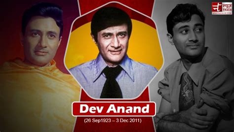 Dev Anand quits his army job to pursue his acting, came to Mumbai with ...