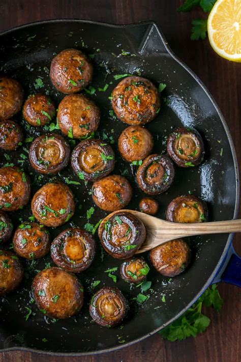 Sauteed Mushrooms Recipe - NatashasKitchen.com