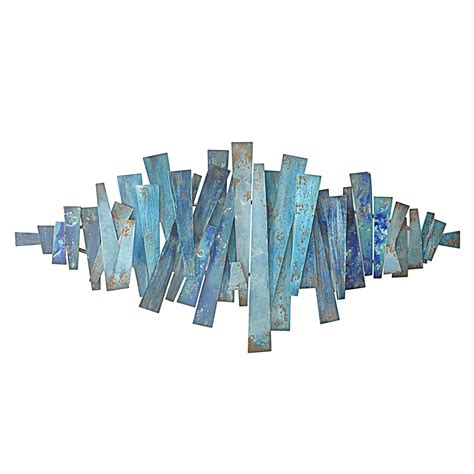 Blue Metal Wall Art in 2021 | Metal tree wall art, Inspirational wall ...