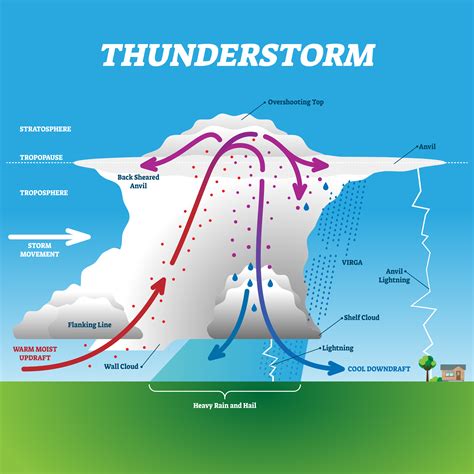 Life cycle of a thunderstorm | Royal Meteorological Society