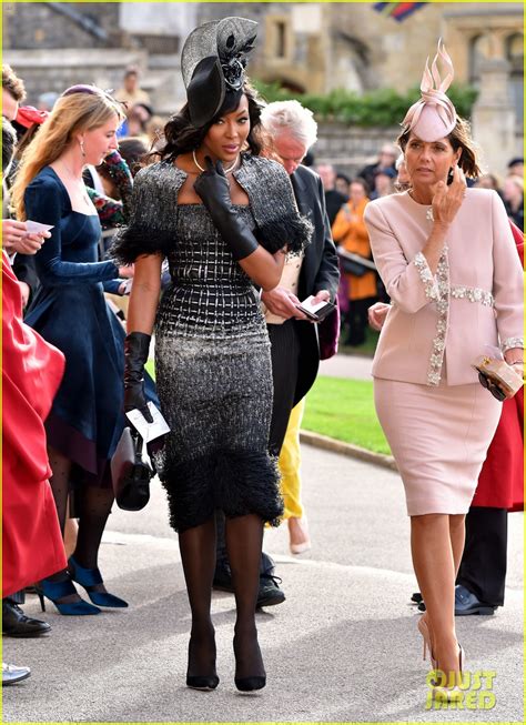 Naomi Campbell Brings Fashion A-Game to Princess Eugenie's Wedding ...