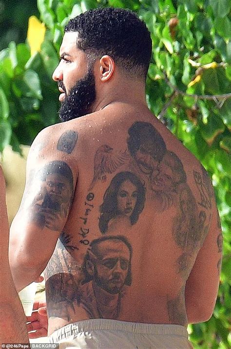 Drake shows tattoo collection with inkings of his producer, family, Lil ...