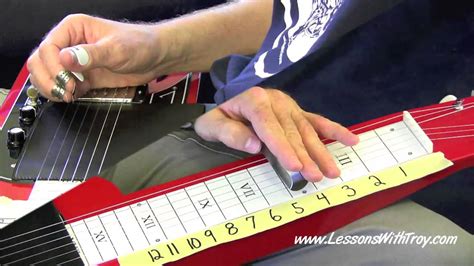 C6 Lap Steel Lessons - [HD] - Volume #1 - Part A - by Lessons With Troy - YouTube