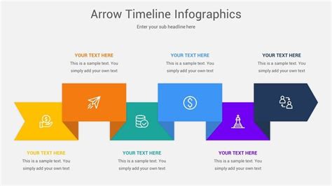 Arrow Timeline PowerPoint Template | Powerpoint templates, Templates, Powerpoint