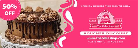 The Cake Shop Voucher Design on Behance