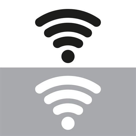 Premium Vector | Wifi icon vector wifi signal black and white wireless icons set vector