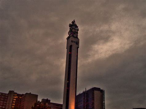 BT Tower At Night HDR | Birminghams tallest building in HDR.… | Flickr