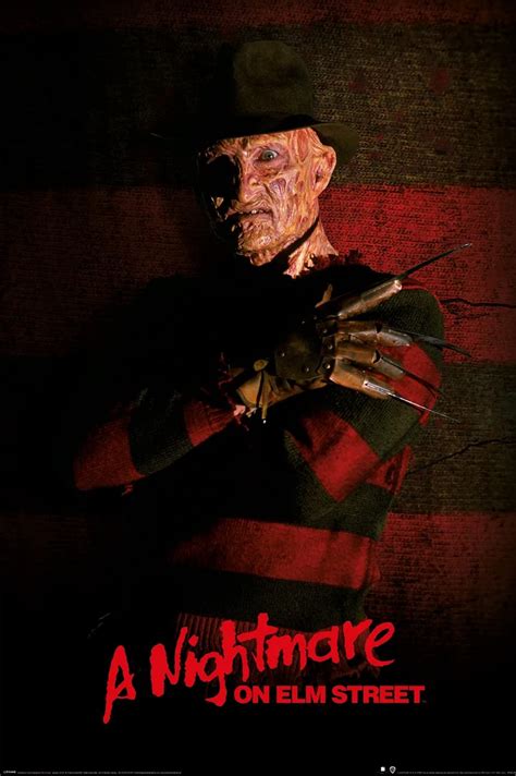 Amazon.com: A Nightmare On Elm Street - Movie Poster (Freddy Krueger ...