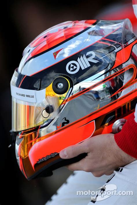 Helmet of Jules Bianchi, Marussia F1 Team | FORMULA 1 photos | Main ...