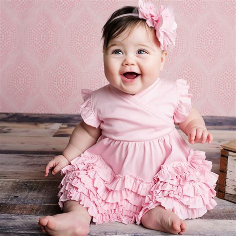 Lemon Loves Layette "Mia" Dress in Pink | Baby girl pink dress, Cute baby dresses, Pink toddler ...