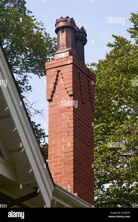 Red brick chimney hi-res stock photography and images - Alamy