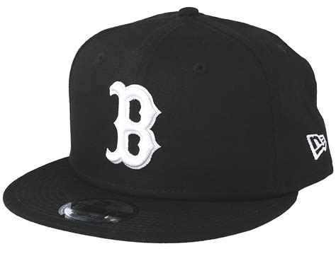 Boston Red Sox League Essential 9Fifty Black/White Snapback - New Era ...