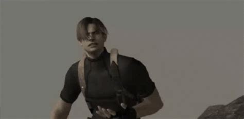 Leon Kennedy Dramatically Falling GIF | Leon Kennedy Dramatically Falling | Know Your Meme