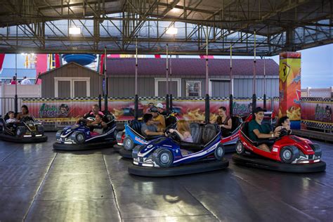 Ride the Bumper Cars at Jolly Roger on The Pier Amusement on the Ocean ...