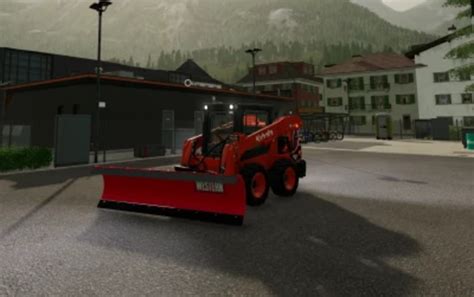 FS22: FS22 Western Skid Loader Plow CHS v 1.0.0.0 front loader Mod für Farming Simulator 22