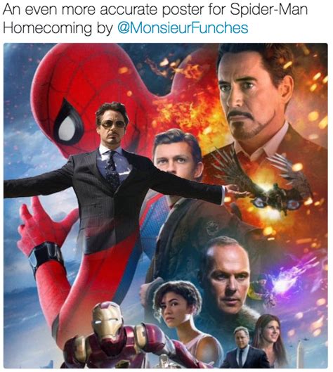 An even more accurate poster for Spider-Man Homecoming | Spider-Man ...