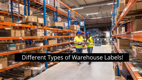 Different Types of Warehouse Labels! - Smart Delivery service