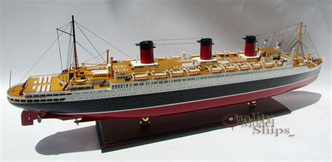 SS Ile De France 1926 French Ocean Liner Model 38" Museum Quality Scale ...