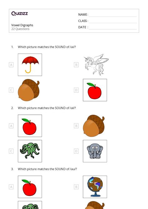 50+ Digraphs worksheets on Quizizz | Free & Printable