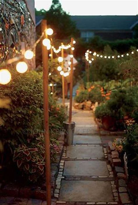 String Lights On Fence Ideas : 28 Amazing Wedding Reception Lighting Ideas You Can Steal ...