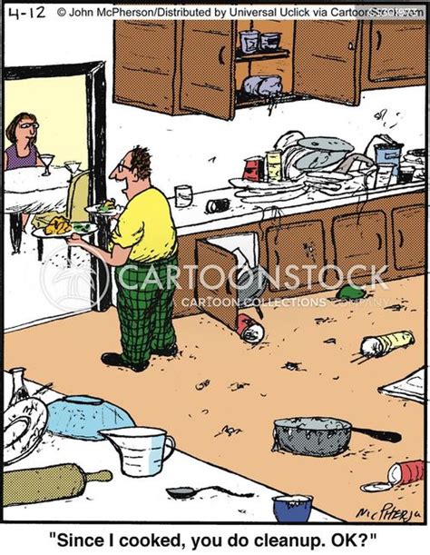 Cleanups Cartoons and Comics - funny pictures from CartoonStock