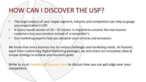 How to craft USP for your business