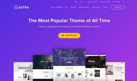 50 Best Astra Starter WordPress Templates