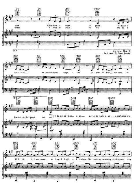 GREATEST LOVE OF ALL Piano Sheet music | Easy Sheet Music