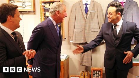 Ant and Prince Charles - is a double handshake ever a good idea? - BBC News