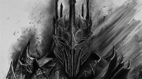 Sauron | Charcoal Drawing #lotr #ringsofpower #darklord - YouTube