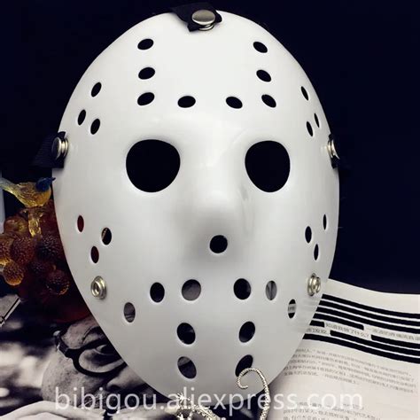 Aliexpress.com : Buy HOT Halloween Scary Mask Jason Mask White Color ...