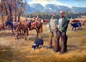 western frontier art prints - Bing Images | Western paintings, West art, Cowboy art