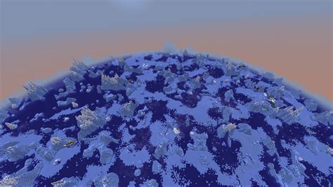 Ice Biome with 4 in ice enclosed ship wrecks : r/minecraftseeds