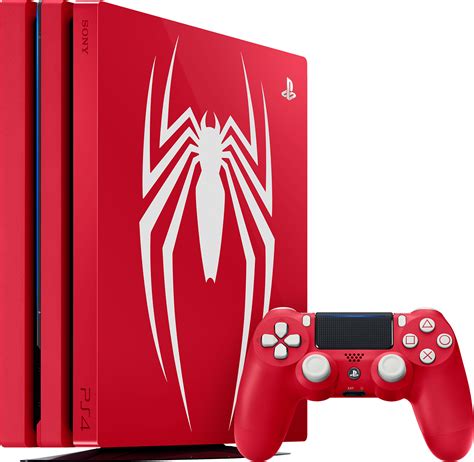 PlayStation 4 Pro 1TB Console - Limited Amazing Red Spider-Man Edition (PS4)(New) | Buy from ...