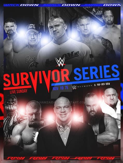 Wwe-Survivor-Series-Poster-2017 by hamzaidali on DeviantArt