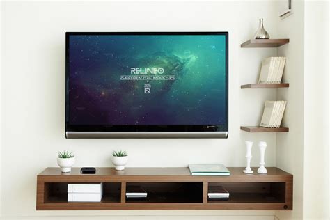 Television Display Mockup PSD