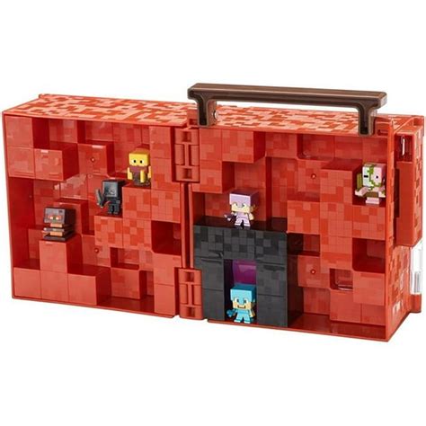 Minecraft Mini-Figure Nether Collector Case Accessory - Walmart.com