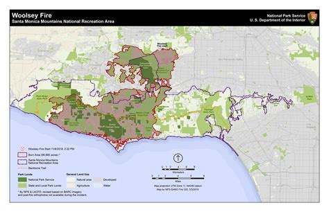 2018 Woolsey Fire - Santa Monica Mountains National Recreation Area (U.S. National Park Service)