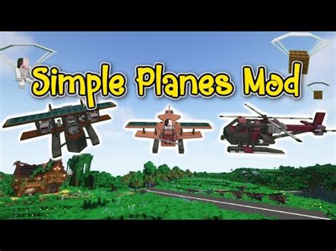 Minecraft 1.19.2 - Simple Planes mod (Guide | How to Install) - YouTube