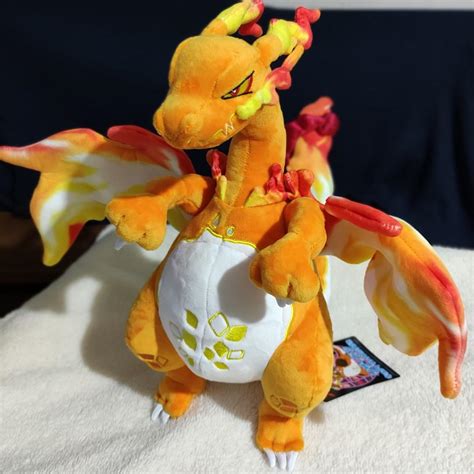 Pokemon Center Gigantamax Charizard Plush, Hobbies & Toys, Toys & Games on Carousell